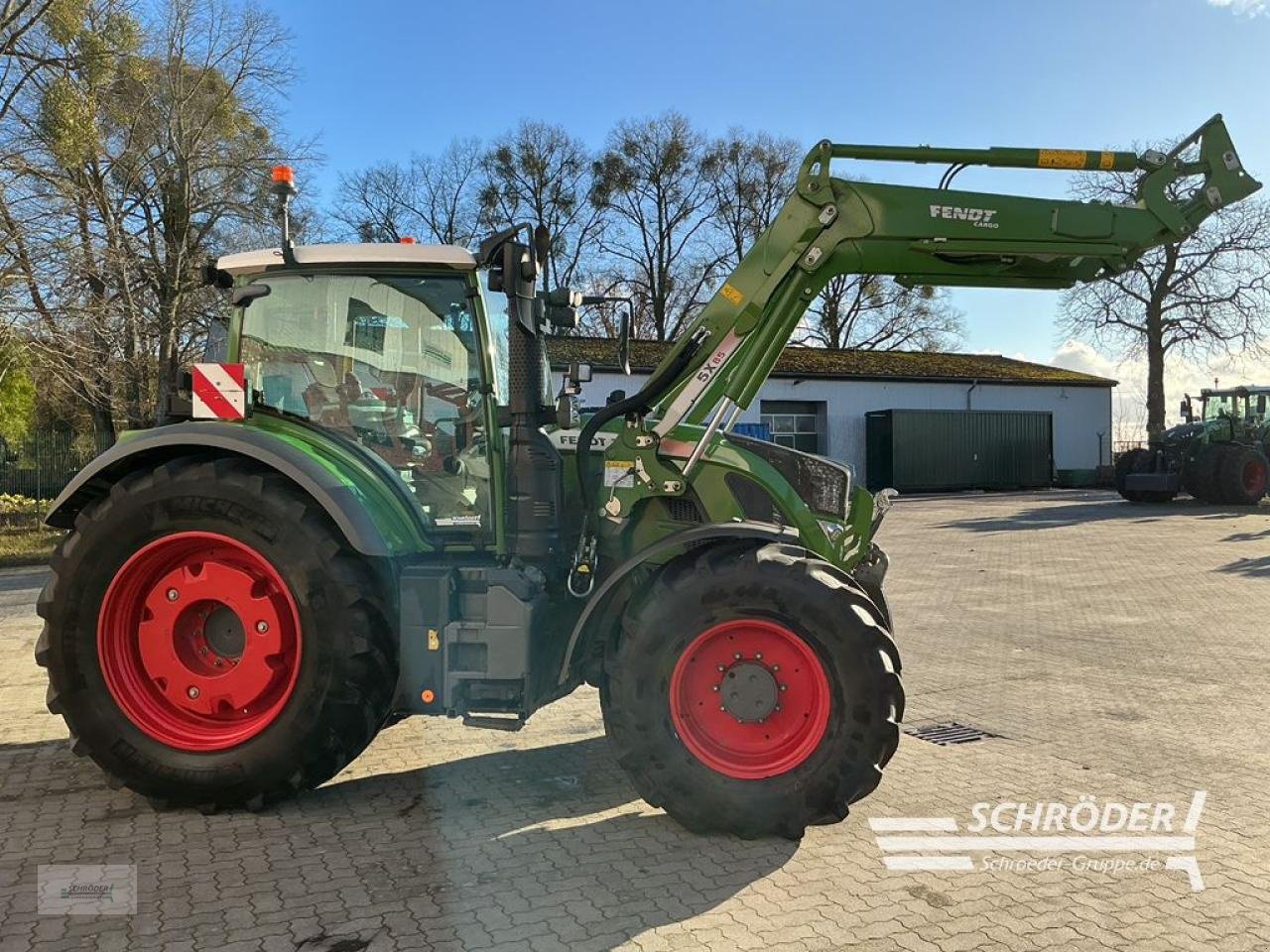 Traktor del tipo Fendt 722 VARIO S4 PROFI PLUS | CARGO 5X/85, Gebrauchtmaschine en Friedland (Imagen 9)